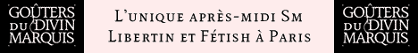 Organsation 'Les goûters du Divin Marquis' Bannière Les goûters du Divin Marquis